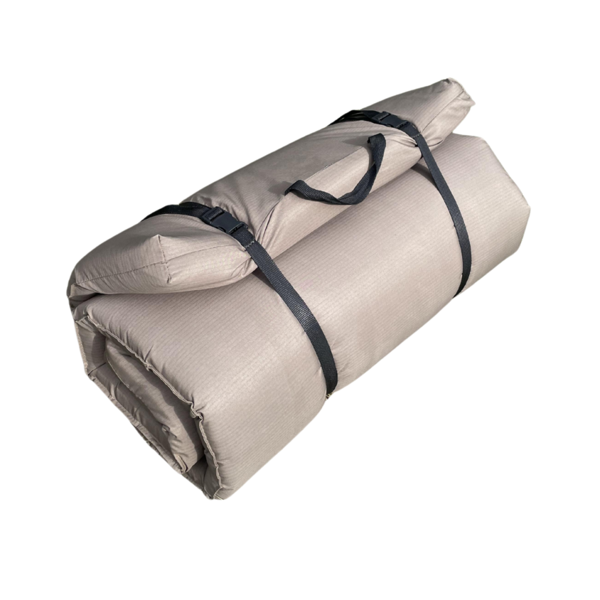 Roll-up foam mattress hire